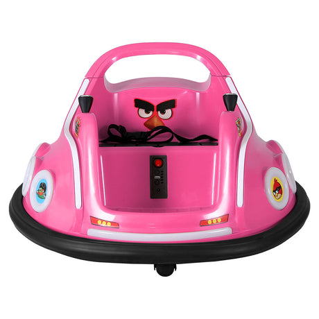 Kids Electric Ride On Bumper Car with Remote Control 6V Pink