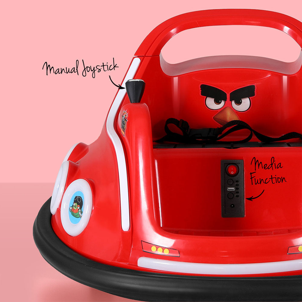Kids Electric Ride On Bumper Car with Remote Control 6V Red