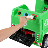 Peterhead Ride On Garbage Truck 12V Electric, Green