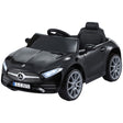 Predannack black kids electric ride on luxury sedan