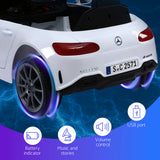 Predannack Kids Ride On Car, 12V Electric, White
