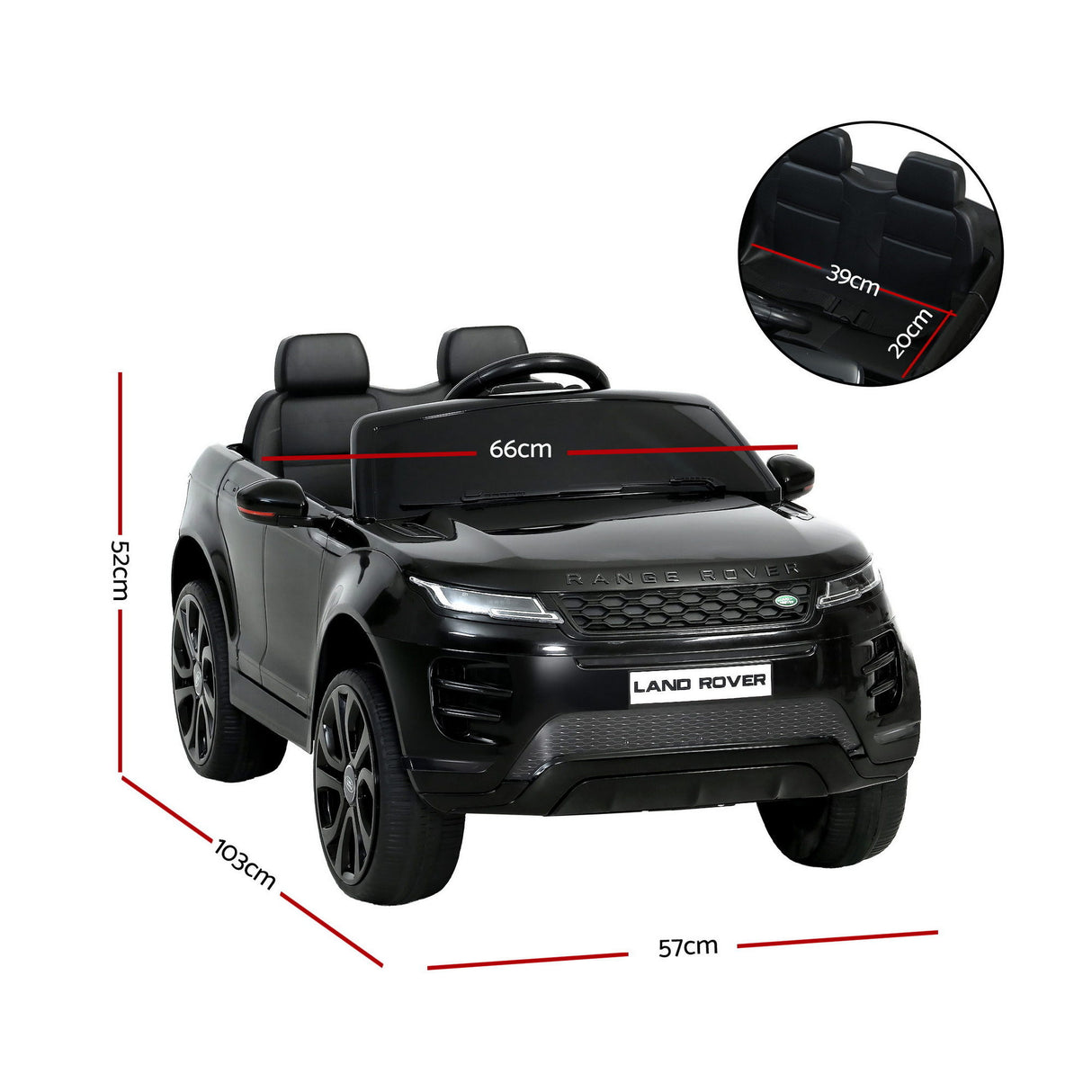 Debden Kids Ride On Car, 12V Electric