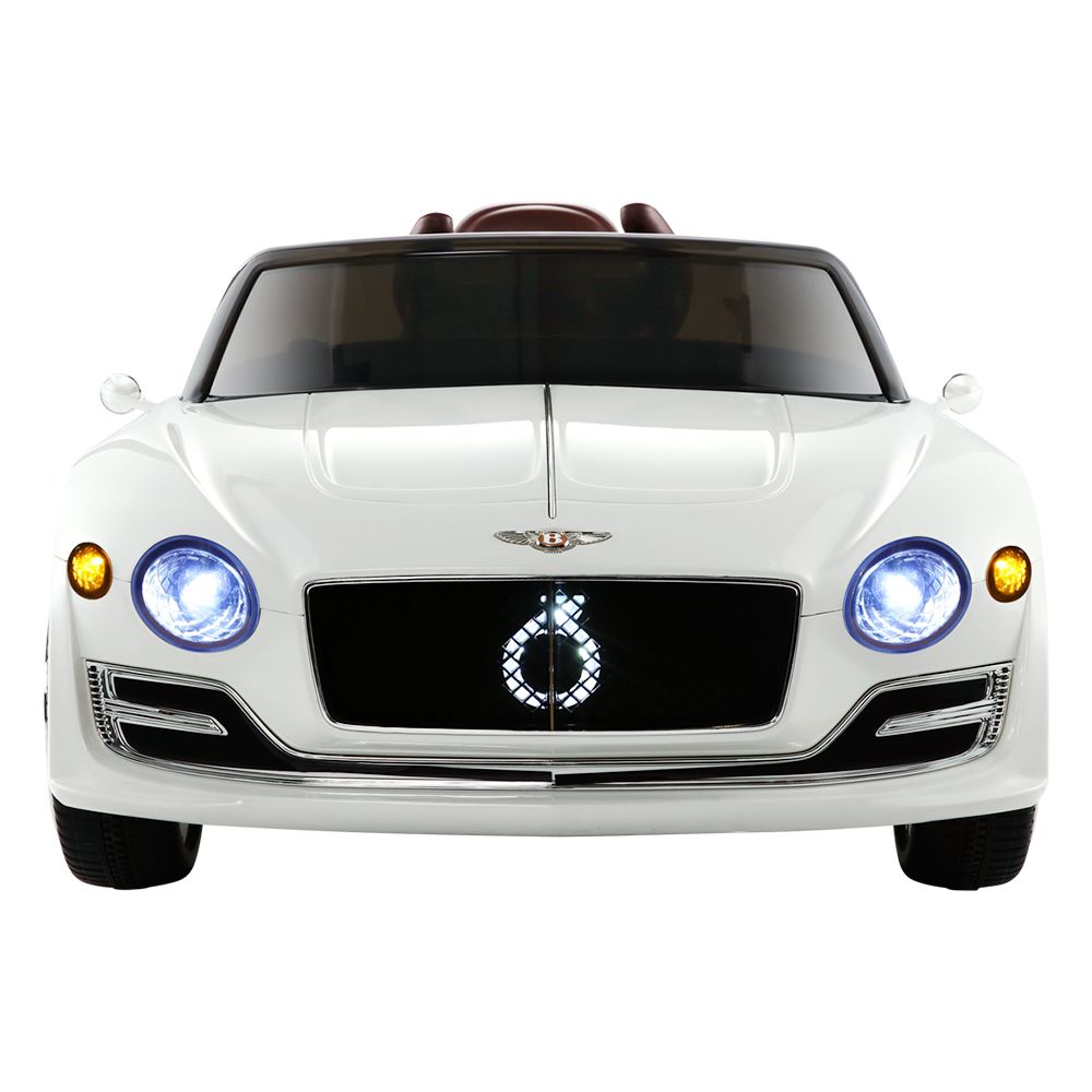 Hethel Kids Ride On Car, 12V Electric, White
