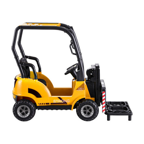 Kids Electric Ride On Forklift with Remote Control 12V Yellow