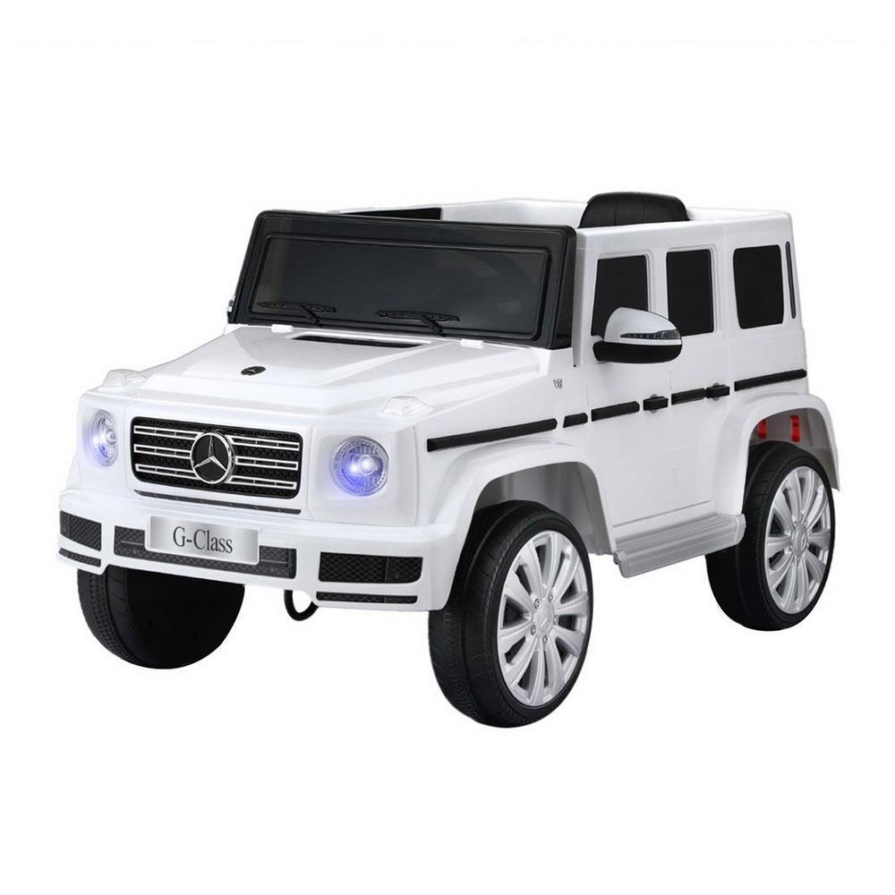 Ingliston Kids Ride On Car, 12V Electric SUV, White