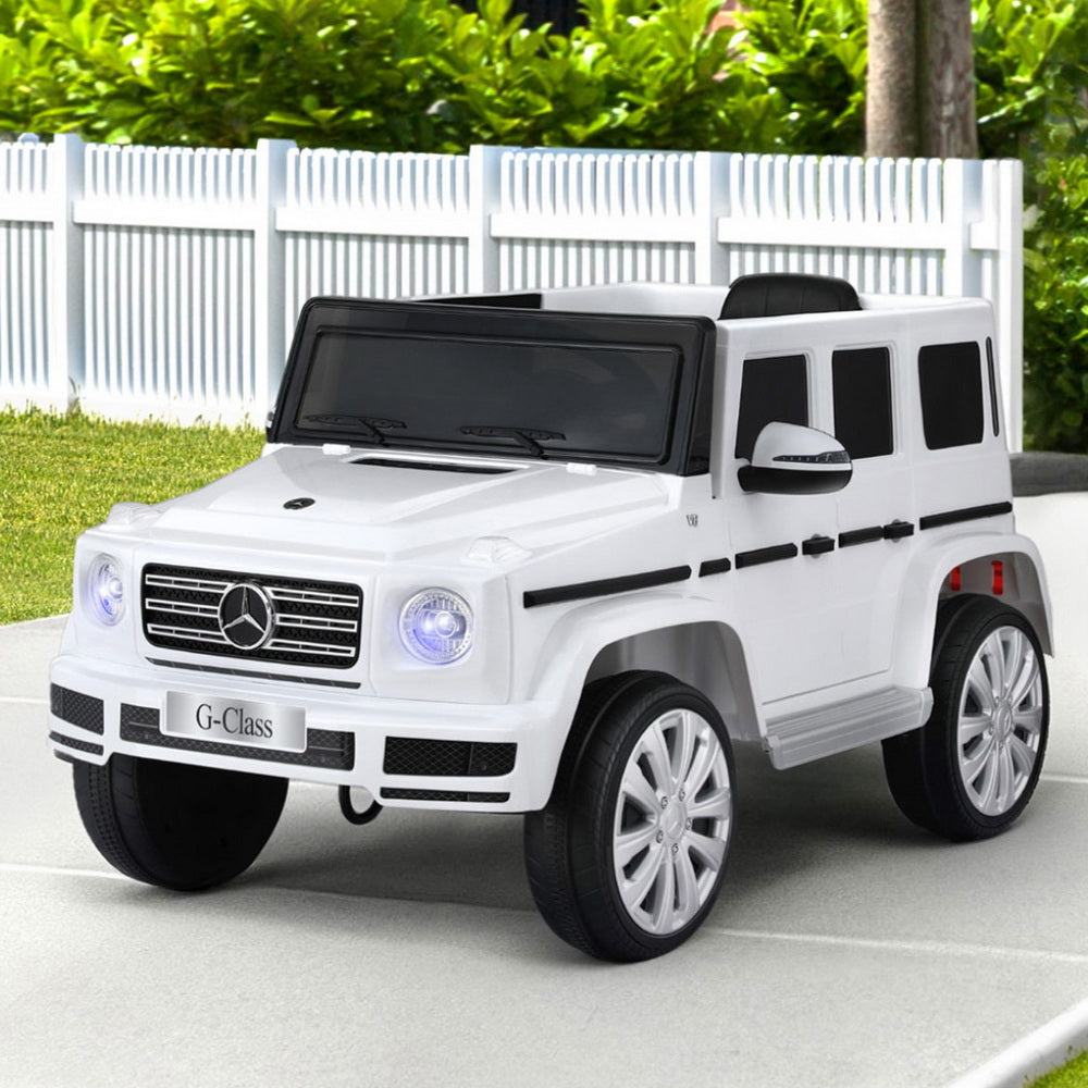 Ingliston Kids Ride On Car, 12V Electric SUV, White