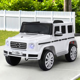 Ingliston Kids Ride On Car, 12V Electric SUV, White