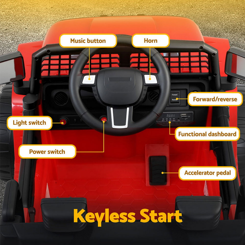 Bovingdon Ride On Jeep 12V Electric