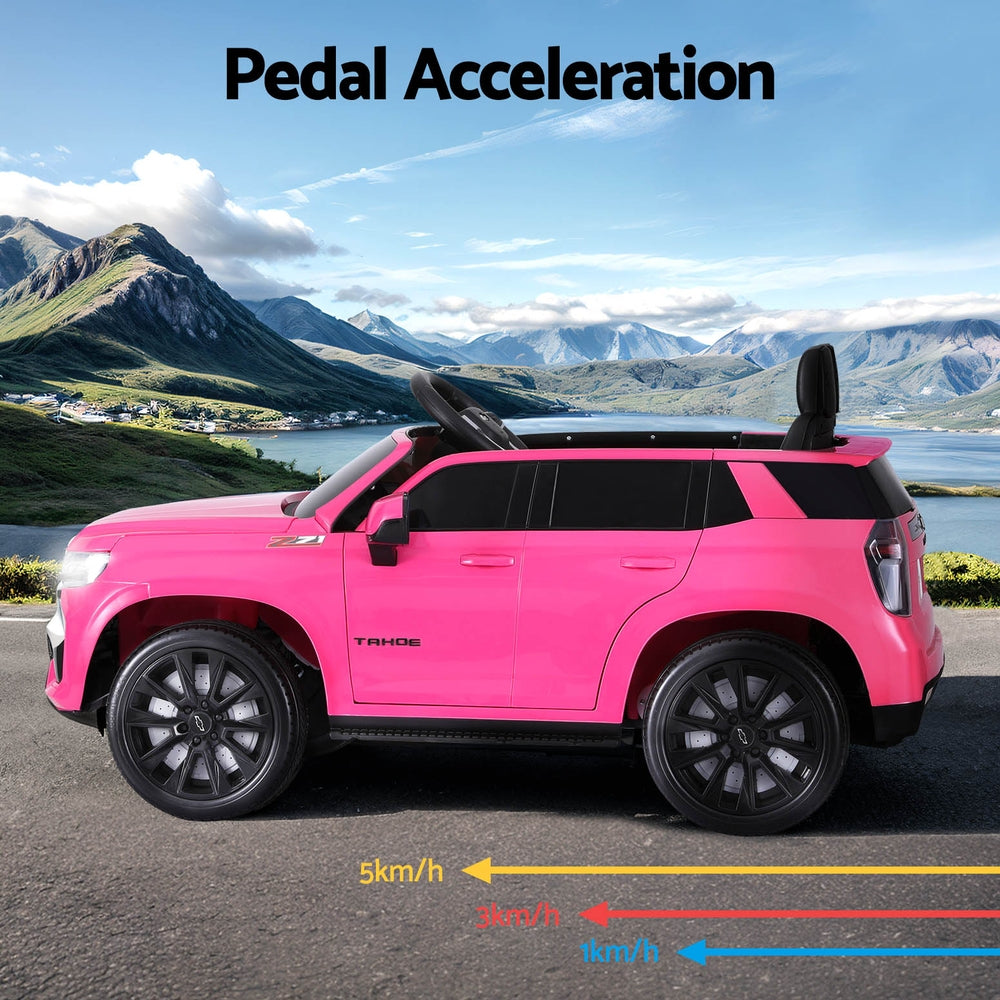 Wethersfield Kids Ride On Car, 12V Electric, Pink