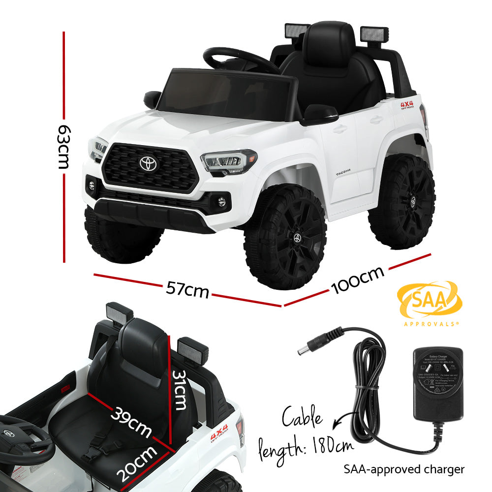 Wroughton Kids Ride On Car, 12V Electric, White
