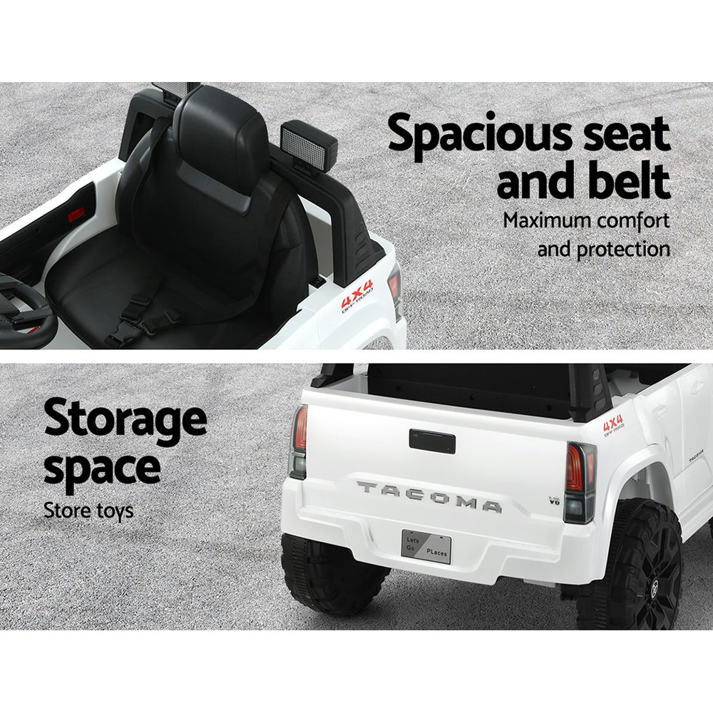 Wroughton Kids Ride On Car, 12V Electric, White