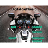Fowlmere Ride On Police Motorcycle 6V Electric, White