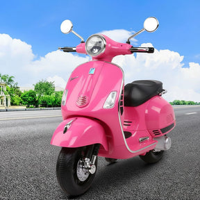 Gutierrez pink kids electric ride on scooter motorcycle