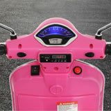 Gutierrez Kids Electric Ride On Scooter Motorcycle, Pink