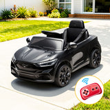 Kemble black kids electric ride on muscle car