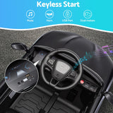 Kemble Kids Ride On Car, 12V Electric, Black