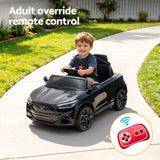 Kemble Kids Ride On Car, 12V Electric, Black