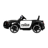 Kop Kids Ride On Police Car, 12V Electric, Black