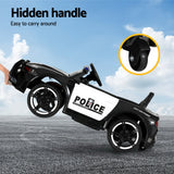 Kop Kids Ride On Police Car, 12V Electric, Black