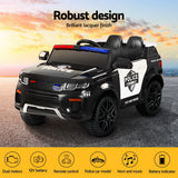 Lulsgate Kids Ride On Police Car, 12V Electric, Black