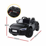 Duxford Ride On Supercar 12V Electric, Black