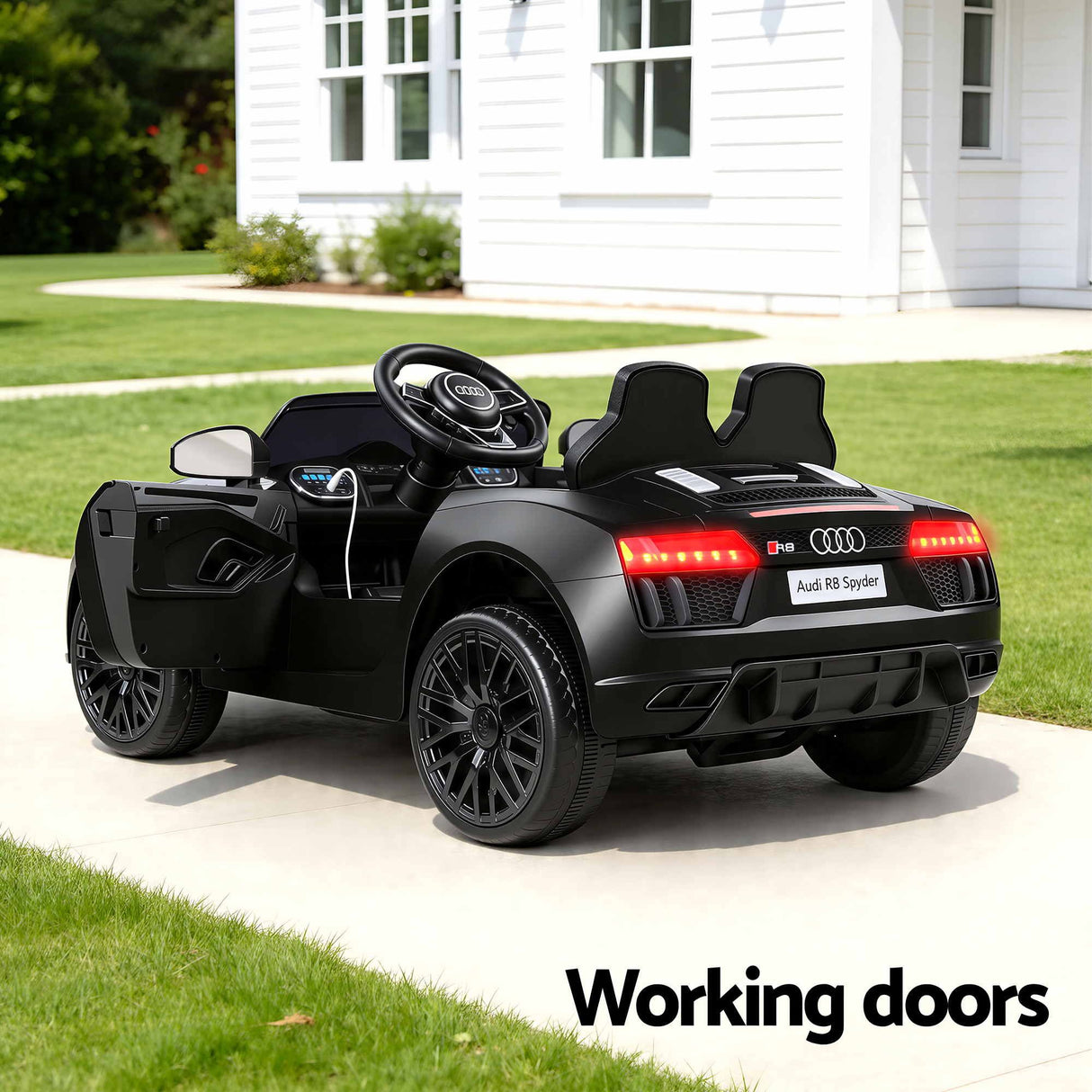 Duxford Ride On Supercar 12V Electric, Black