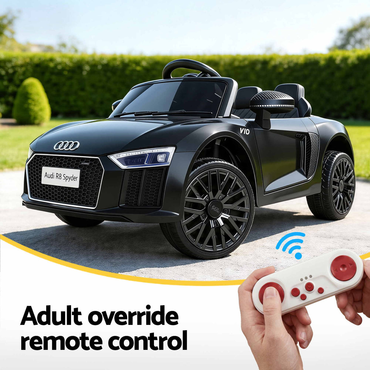 Duxford Ride On Supercar 12V Electric, Black