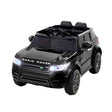Black 12V electric ride on luxury SUV for kids