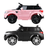 Goodwood Kids Ride On Car, 6V Electric, Black Pink 2pcs