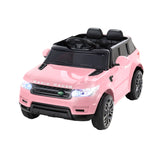Pink 12V electric ride on luxury SUV for kids