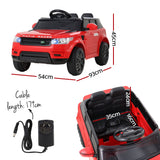 Nutts Kids Ride On SUV, 12V Electric, Red