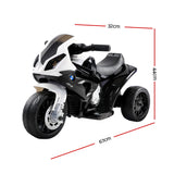 Guillelmo Kids Electric Ride On Motorcycle, Black