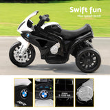 Guillelmo Kids Electric Ride On Motorcycle, Black
