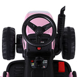 Colerne Kids Ride On Tractor, 12V Electric
