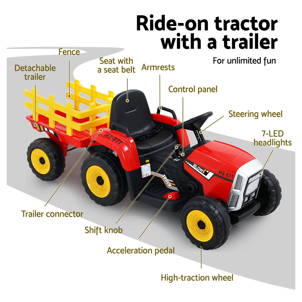 Aldershot Ride On Tractor 12V Electric