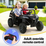Kirkistown Kids Ride On Car, 12V Electric, Black