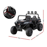 Kirkistown Kids Ride On Car, 12V Electric, Black