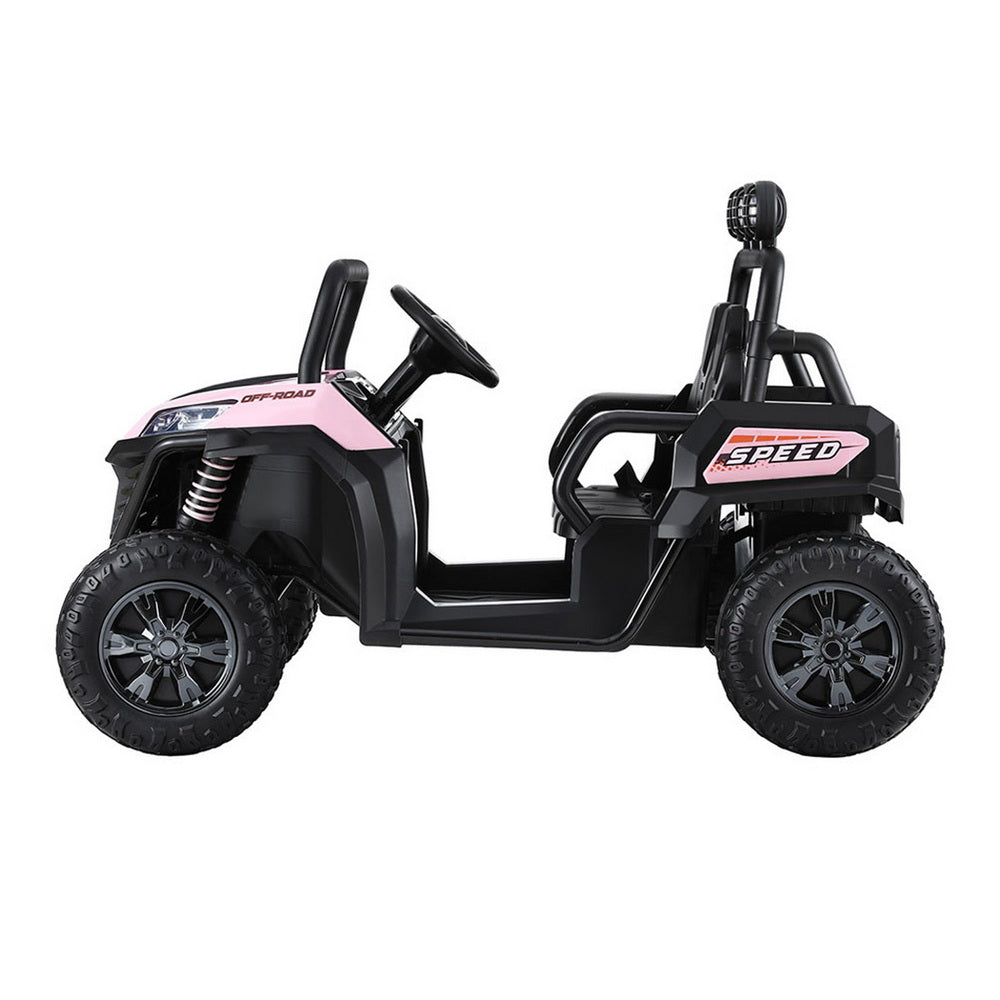 Kirkistown Kids Ride On Car, 12V Electric, Pink