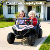 Kirkistown Kids Ride On Car, 12V Electric, Pink