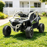 Shelsley Kids Ride On Car, 12V Electric Off Road, Green