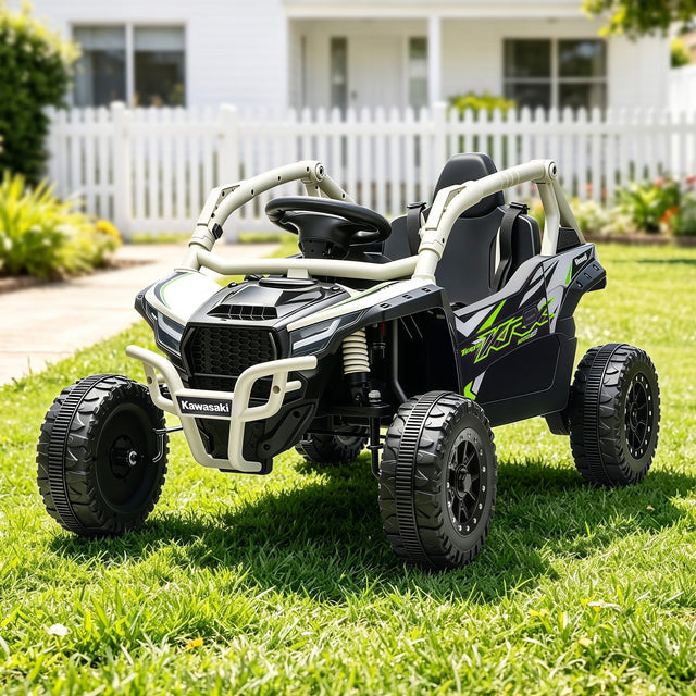 Shelsley Kids Ride On Car, 12V Electric Off Road, Green