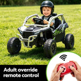 Shelsley Kids Ride On Car, 12V Electric Off Road, Green