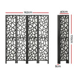 Artiss 4-Panel CLOVER Foldable Room Divider — 162x170cm, Multi-Colour Options — Allure Home Collections