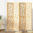 Lakes Entrance 4 Panel Room Divider Screen, Natural
