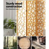 Artiss 4-Panel CLOVER Foldable Room Divider — 162x170cm, Multi-Colour Options — Allure Home Collections