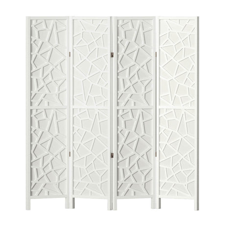 Artiss 4-Panel CLOVER Foldable Room Divider — 162x170cm, Multi-Colour Options — Allure Home Collections