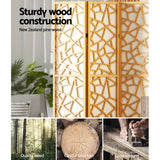 Artiss 8-Panel CLOVER Folding Room Divider — 325x170cm, Multi-Colour Options — Allure Home Collections