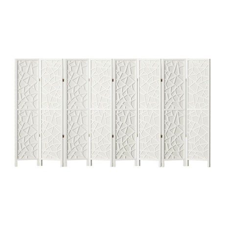 Artiss 8-Panel CLOVER Folding Room Divider — 325x170cm, Multi-Colour Options — Allure Home Collections