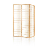 Artiss 3-Panel Folding Room Divider Screen — Oriental Flair, Natural Beige or White — Allure Home Collections