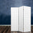 Artiss 3-Panel Folding Room Divider Screen — Oriental Flair, Natural Beige or White — Allure Home Collections